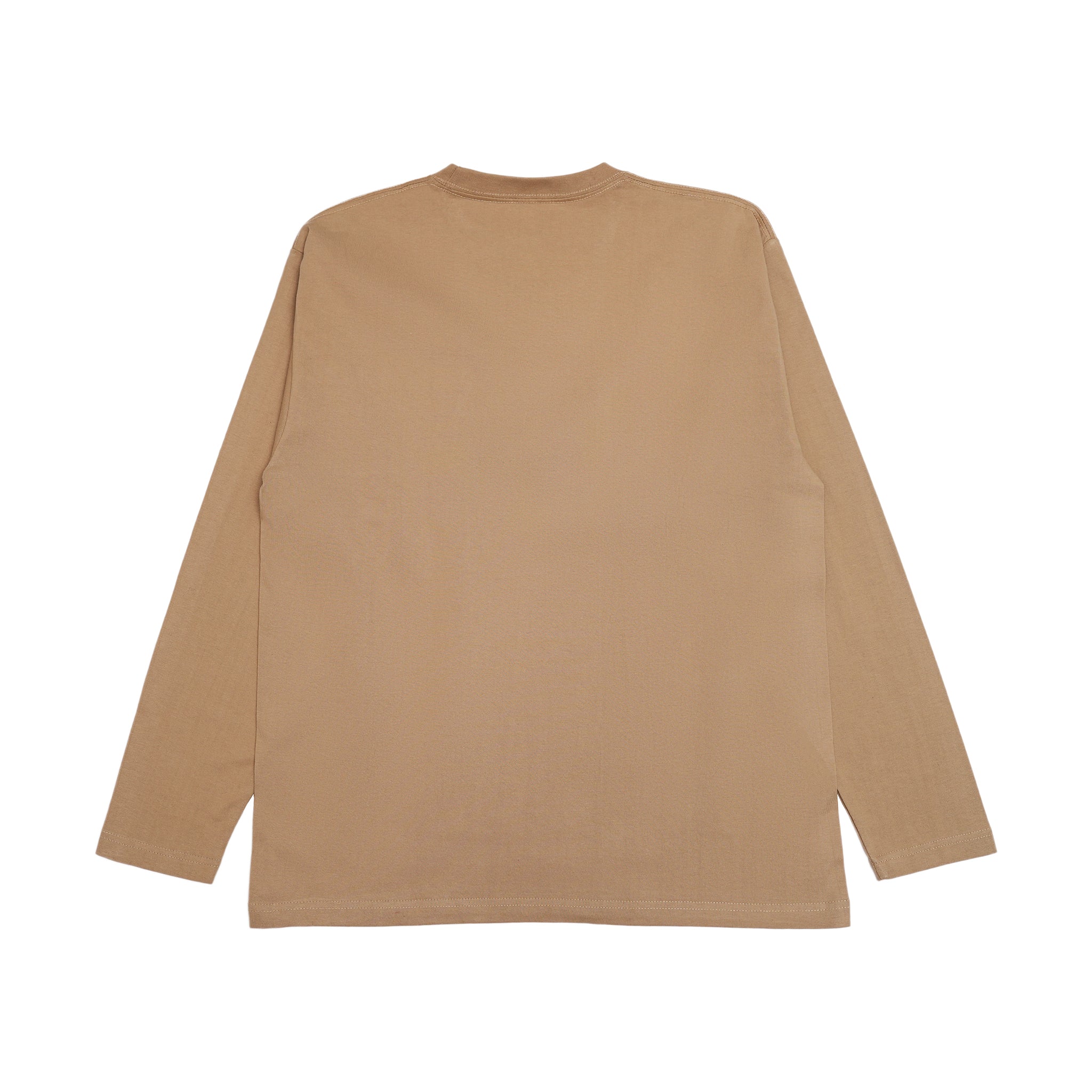 Japanese Heavyweight Long Sleeve Tee Unisex (Khaki)