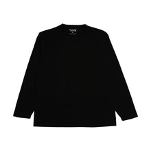 Load image into Gallery viewer, Japanese Heavyweight Long Sleeve Tee Unisex (Black)
