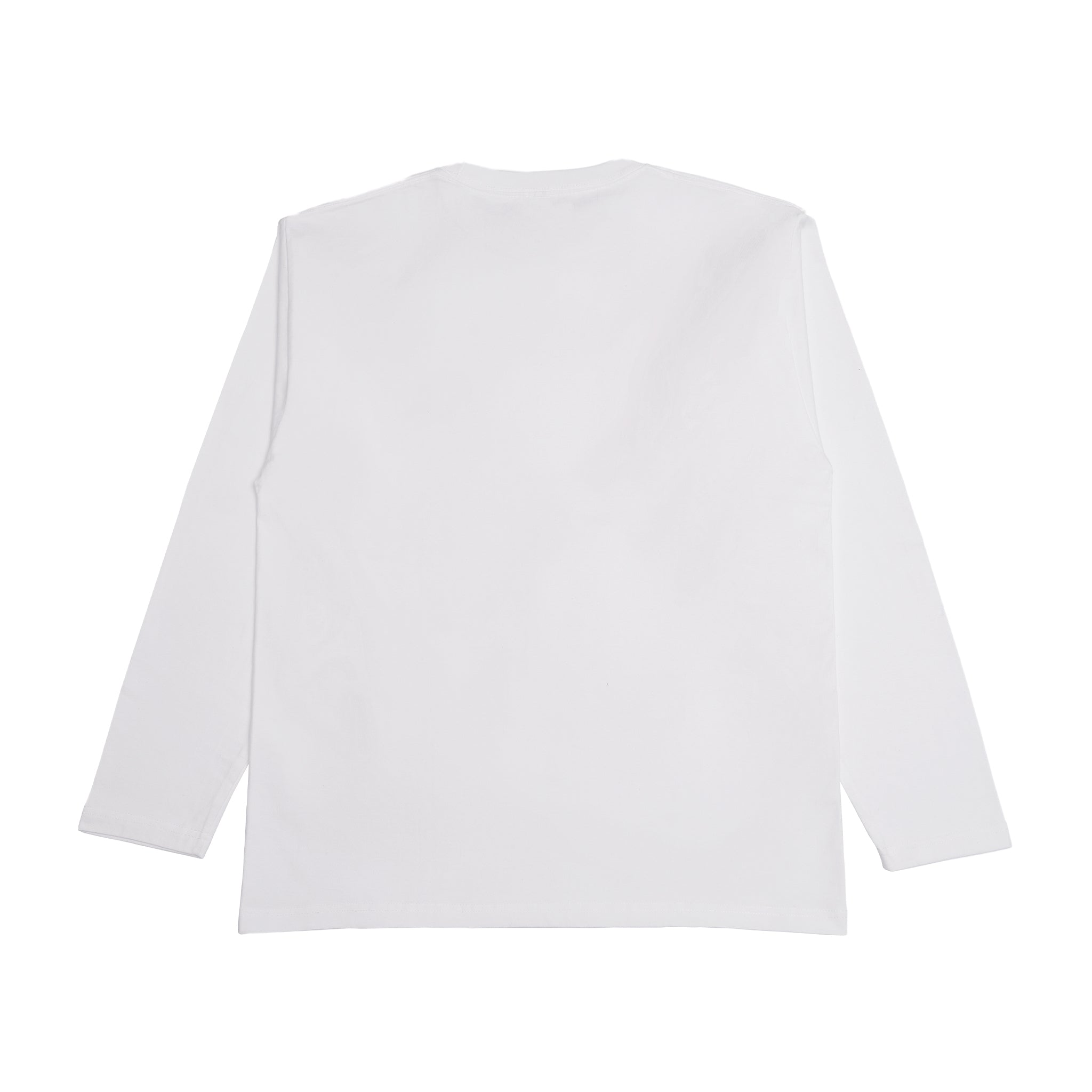 Japanese Heavyweight Long Sleeve Tee Unisex (White)