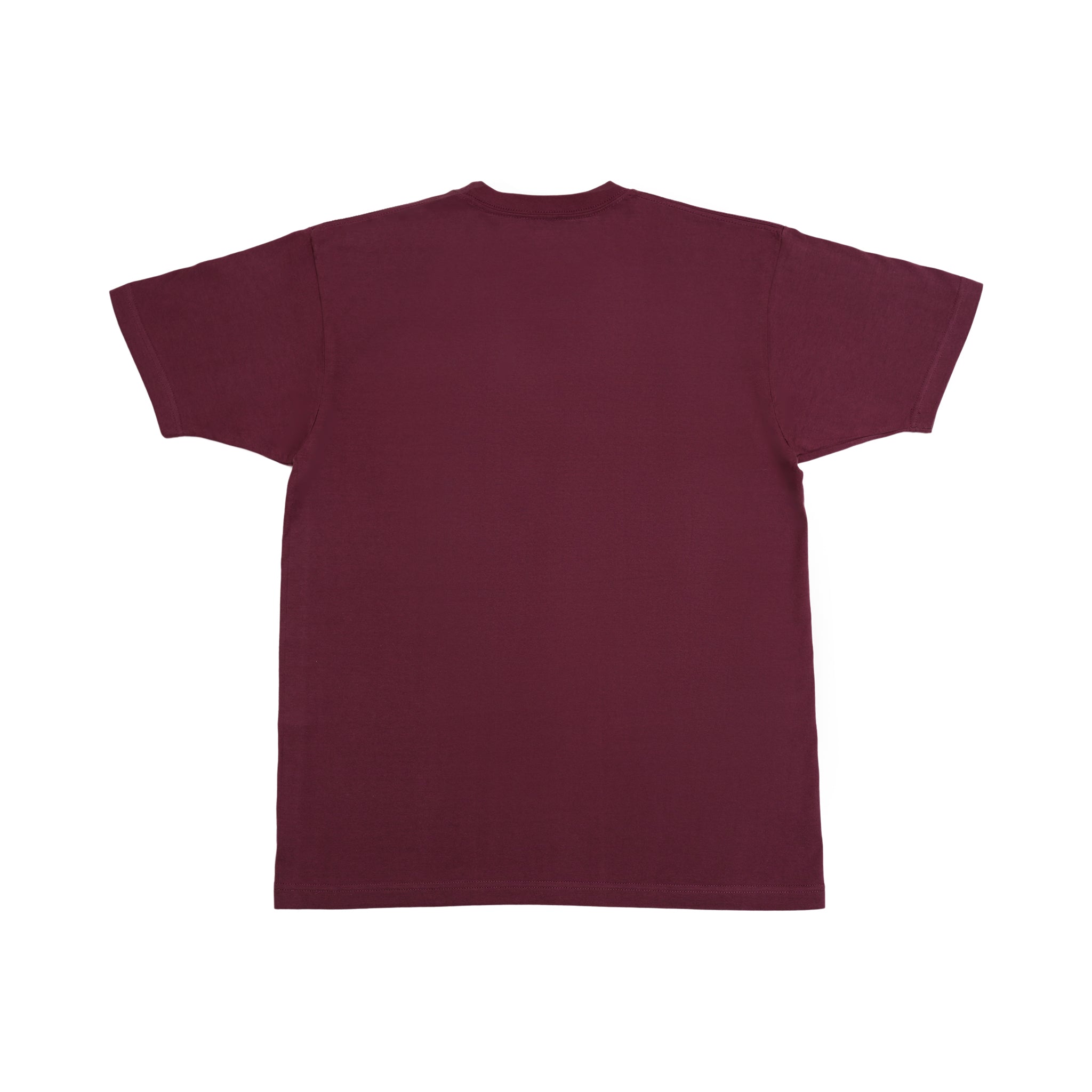 Japanese Heavyweight Basic Tee Unisex (Red Grape)