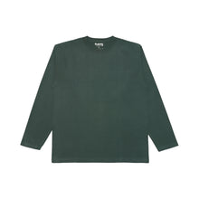 Load image into Gallery viewer, Japanese Heavyweight Long Sleeve Tee Unisex (Dark Green)
