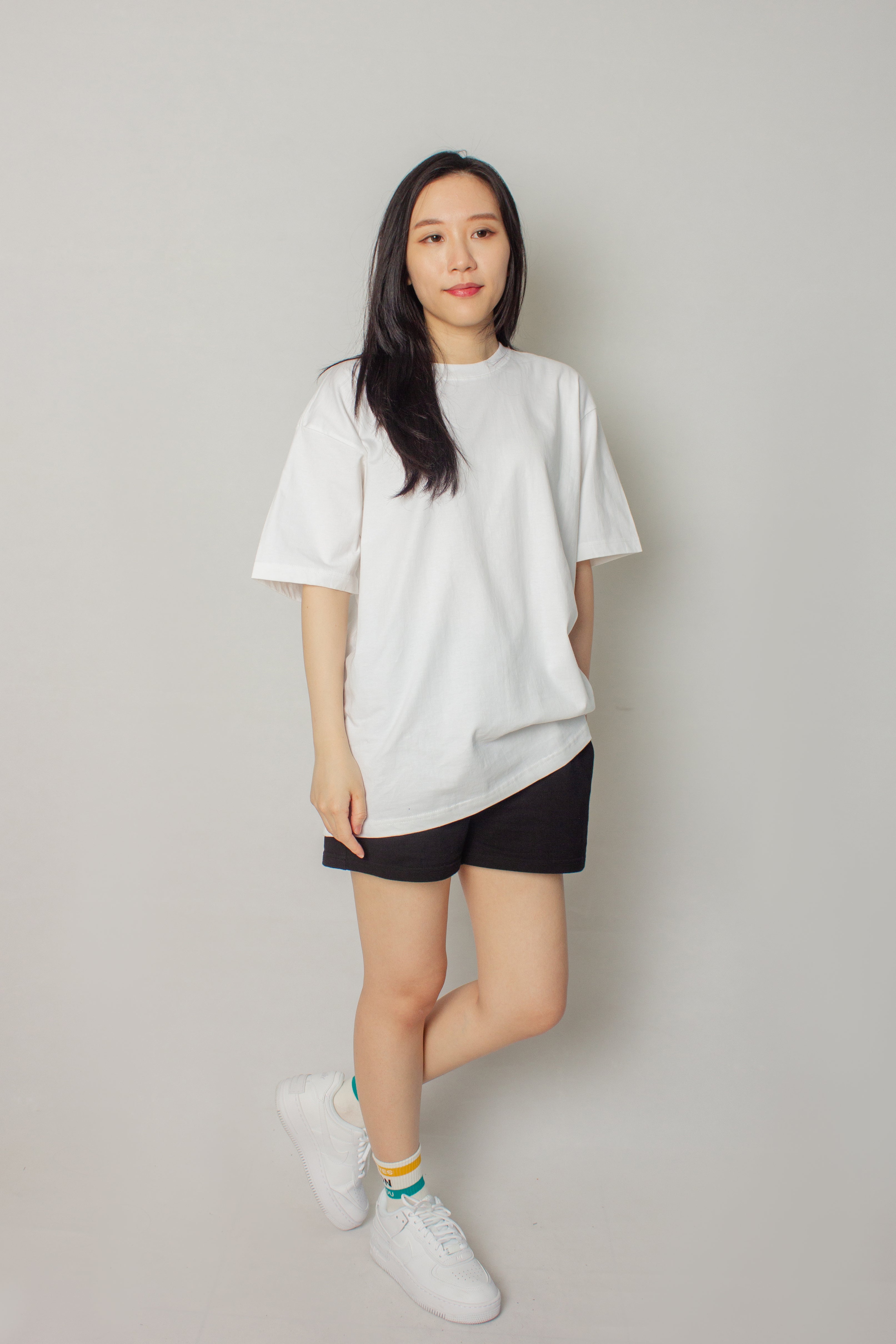 Japanese Heavyweight Oversized Tee Unisex (White)