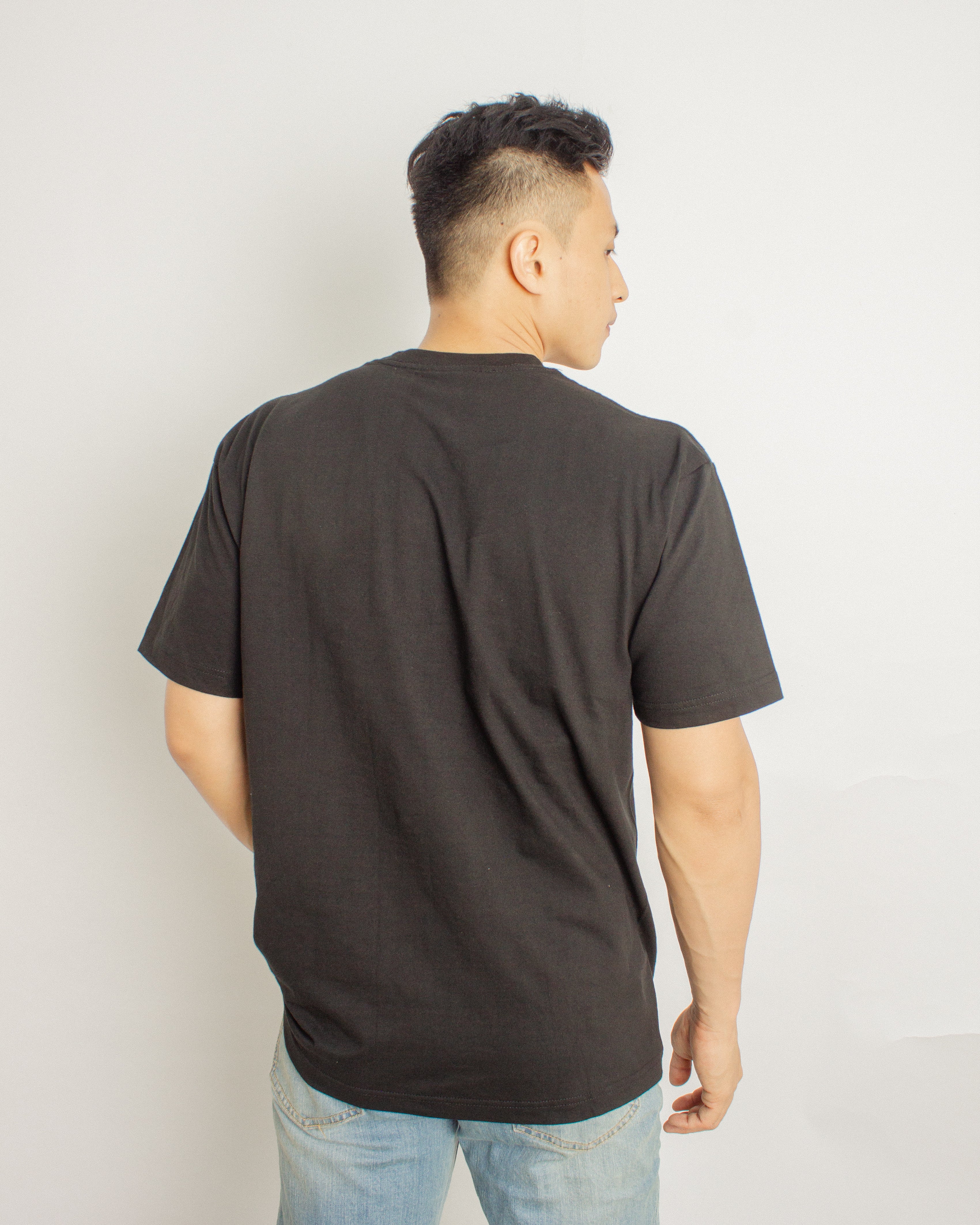 Japanese Heavyweight Pocket Tee Unisex (Black)