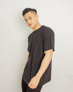 Japanese Heavyweight Oversized Tee Unisex (Black)